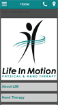 Mobile Screenshot of lifeinmotion-therapy.com